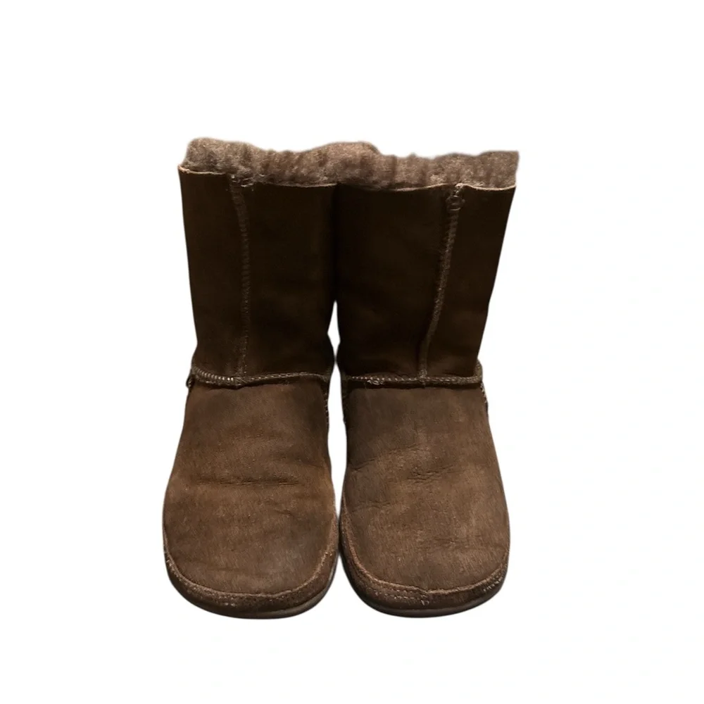 Fitflop Mukluk Sheepskin winter Boots,size 2